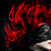 gelydh: (Etc. | black lace & red hair)