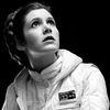 sharpest_asp: Leia looking up in the Hoth suit (Star Wars: Leia)