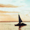 altamira16: A sailboat on the water at dawn or dusk (Default)