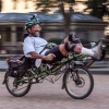 syntonic_comma: riding Grasshopper fx home from work past 1600 Pennsylvania Ave, DC (photo by Steve Chong) (bike)