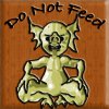 madfilkentist: Drawing of a troll with text "do not feed" (Troll)