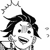 Blushing Tanjiro from scentsitivity