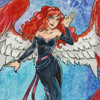 kingstoken: (Rowena with wings art)