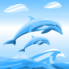 neptunesdolphins: dolphins leaping (Default)