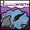 ysabetwordsmith: A blue sheep holding a quill dreams of Dreamwidth (Dreamsheep)