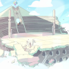 luinied: "[another] arena for important fighters to fight in", presumably. (ruins, sky arena)