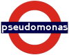 pseudomonas: "pseudomonas" in London Underground roundel (Default)