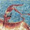 minoanmiss: Bull-Leaper; detail of the Toreador Fresco (Bull-Leaper)
