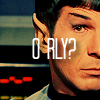 cinco: Spock looking doubtful: "O RLY?" (Default)