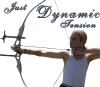 memnus: Me with my bow at full draw, with quote "Just Dynamic Tension" (Dynamic Tension)