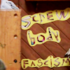 eldritch_panda: The words "screw body fascism" are cut out and pinned to a wall. It's from the tv show Huge. (Default)