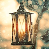 rhi: A lantern in the blowing snow (light in the dark)