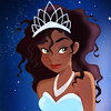 timeasmymeasure: tiana with her hair free (tiana: hair and crown)