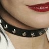 justhuman: Focus on Abby Scuito's neck and her collar (abby_collar)