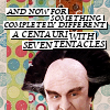 ruuger: Londo from Babylon 5 and the text: "And now for something completely different - a Centauri with seven tentacles" (And now for something completely differe)