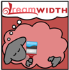 dreamscapes: Sheep holding a paint brush and dreaming of Dreamwidth (Default)